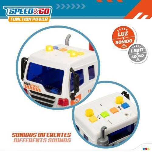 Kamion nosač automobila i Vozila s trenjem Speed & Go 37,5 x 12,5 x 10 cm (2 kom.) Cijena