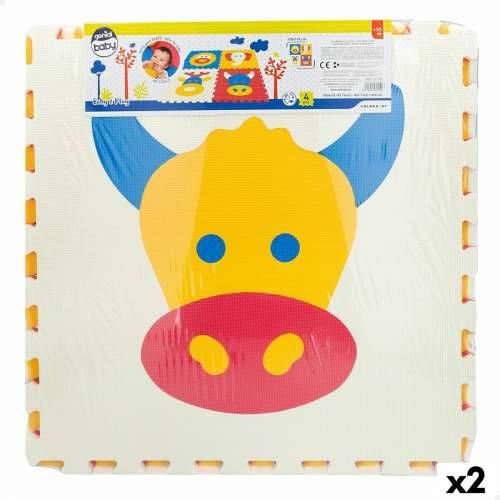 Prostirka Puzzle Colorbaby 4 Dijelovi Životinje 118 x 118 cm EVA (2 kom.) Cijena