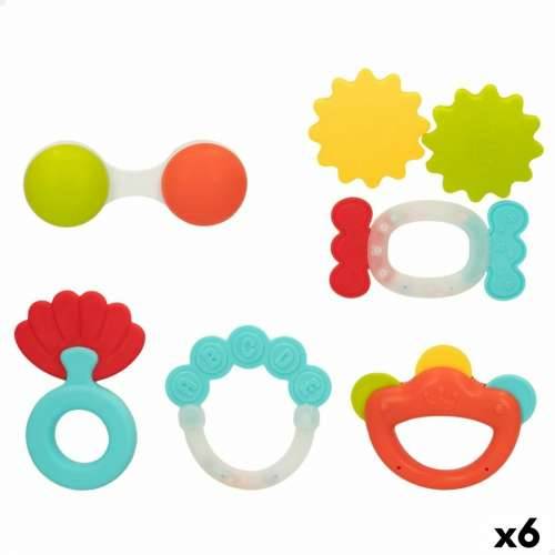 Set zvečki Colorbaby 6 Dijelovi 12,5 x 1,5 x 6,5 cm (6 kom.) Cijena