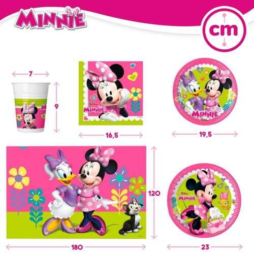 Set artikala za zabavu Minnie Mouse Happy Deluxe 89 Dijelovi 16 Cijena