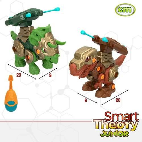 Set od 2 Dinosaura Colorbaby 21 x 14 x 9,5 cm artikuliran Baca projektile 4 kom. Dinosaur Cijena