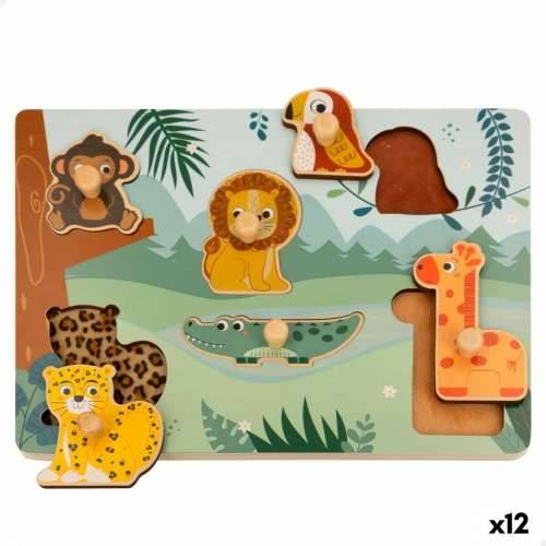 Drvene Dječje Puzzle Woomax (12 kom.) Cijena