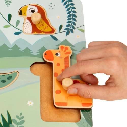 Drvene Dječje Puzzle Woomax (12 kom.) Cijena