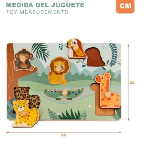 Drvene Dječje Puzzle Woomax (12 kom.) Cijena