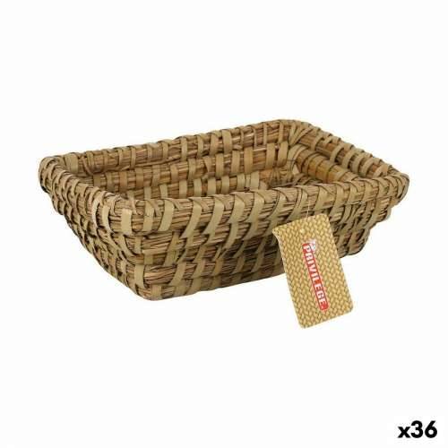 Višenamjenska Košara Privilege Korne Smeđa ispleten od pruća Pravokutno 20 x 15 x 7 cm (36 Jedinice) Cijena