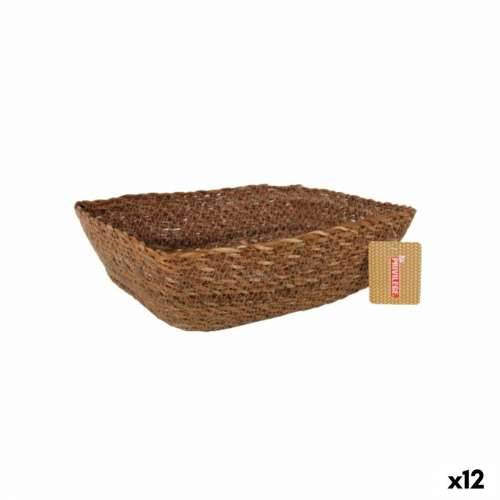 Višenamjenska Košara Privilege   ispleten od pruća Pravokutno 25 x 20 x 8 cm (12 kom.) Cijena