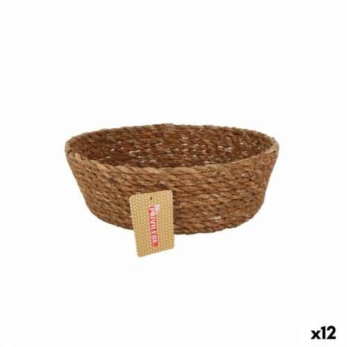 Višenamjenska Košara Privilege   ispleten od pruća Okruglo ø 22 x 8 cm (12 kom.) Cijena