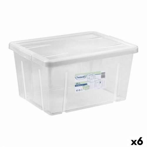 Kutija za Pospremanje s Poklopcem Tontarelli Linea box 47 x 36 x 24,5 cm (6 kom.) Cijena