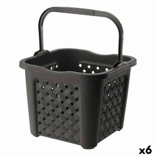 Košara za prljavo rublje Tontarelli Arianna 25 L Wengue 38 x 38 x 31,5 cm (6 kom.) Cijena