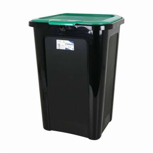 Kanta za Smeće Tontarelli Coverline Zelena 44 L Crna 38,5 x 34,5 x 54,5 cm (6 kom.) Cijena