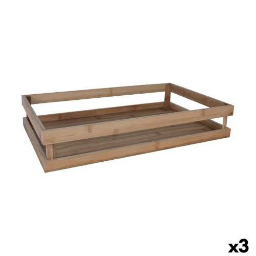 Kutija za Pospremanje Inde Bambus 53 x 32,5 x 10 cm (3 kom.) Cijena