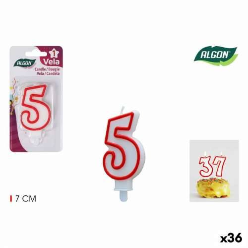 Set Svijeća Algon Crvena (36 Jedinice) Cijena
