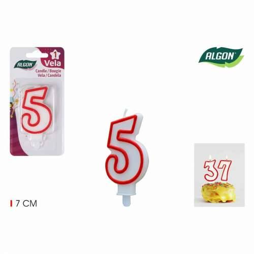 Set Svijeća Algon Crvena (36 Jedinice) Cijena