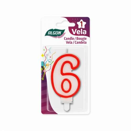 Set Svijeća Algon Crvena (36 Jedinice) Cijena
