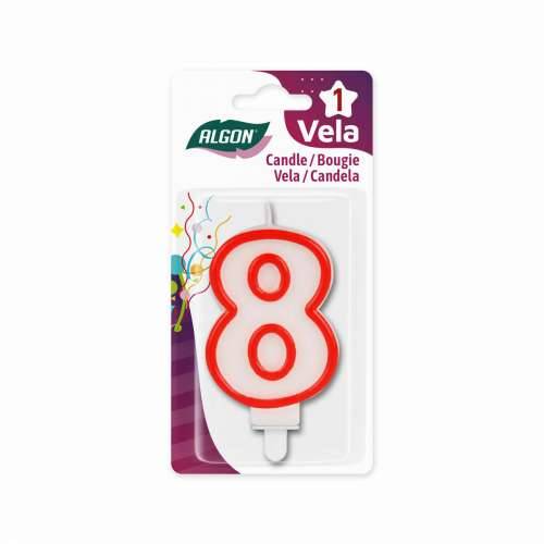 Set Svijeća Algon Crvena (36 Jedinice) Cijena