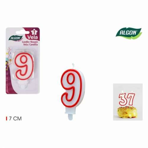 Set Svijeća Algon Crvena (36 Jedinice) Cijena