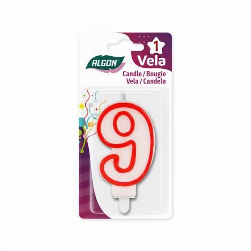 Set Svijeća Algon Crvena (36 Jedinice) Cijena