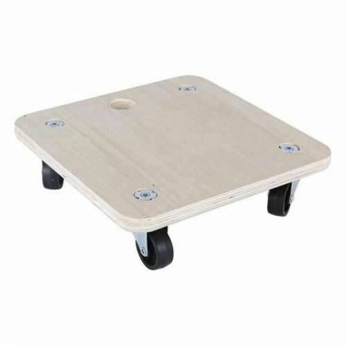 Drvena Baza s Kotačima Bricotech 58764 (30 x 30 x 8 cm) Drvo 30 x 30 x 8 cm 1,8 mm Cijena