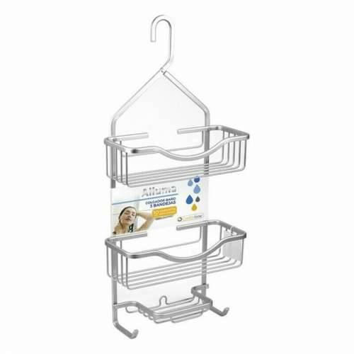 Polica za Tuš Kabinu Confortime Aluminij 27,5 x 12 x 63,5 cm (4 kom.) Cijena
