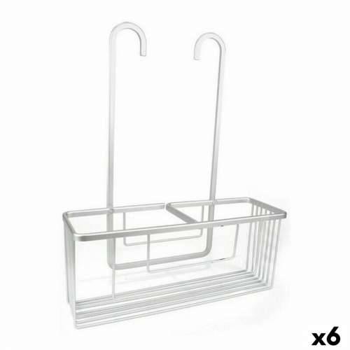Kupaonska Polica Confortime Alluma Srebrna Aluminij 35,7 x 12,7 x 44,5 cm (6 kom.) Cijena