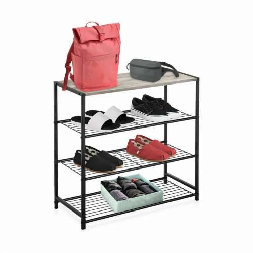 Polica Confortime Crna Metal 60 x 30 x 63,5 cm (3 kom.) Cijena