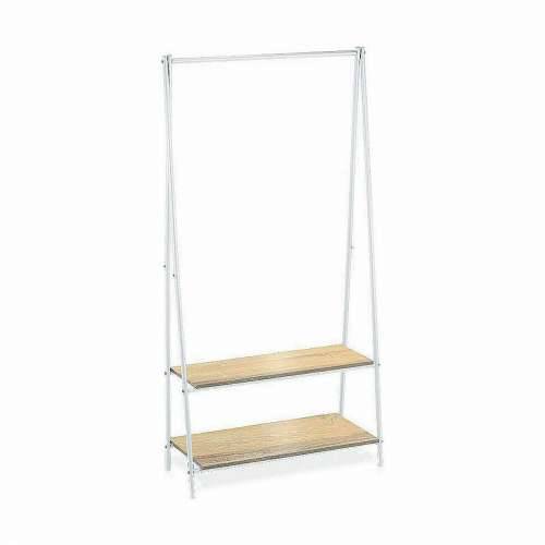 Mēteļu stends Confortime Bijela Drvo Metal 80 x 40 x 160 cm Cijena