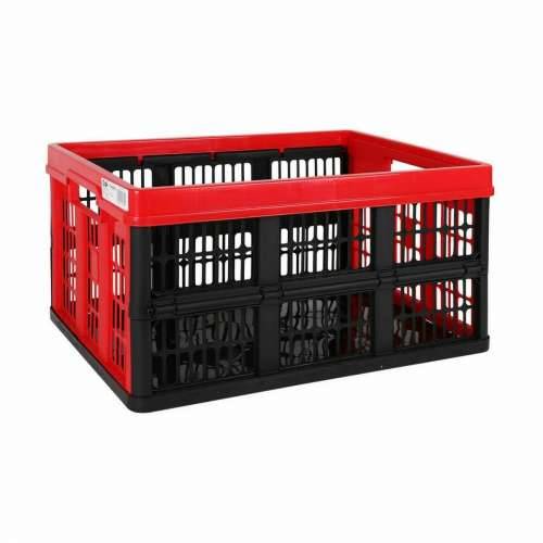 Sklopiva Kutija s Ručkama Tontarelli Voilà Crvena 45 L 53 x 37 x 27 cm (10 kom.) Cijena