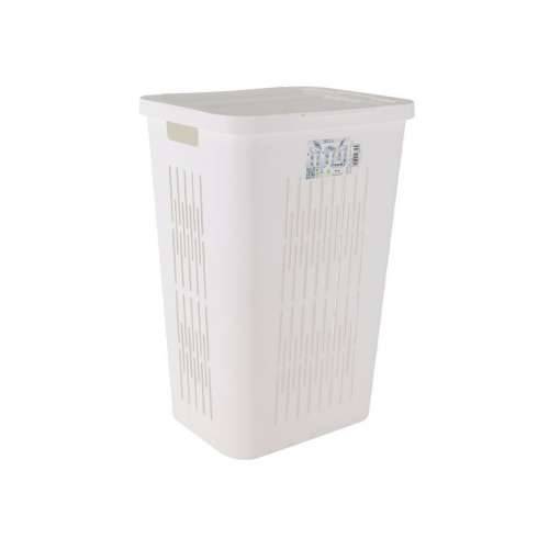 Košara za Rublje Tontarelli Bella Dvostruki poklopac 60 L Bijela 40,5 x 33 x 59 cm (5 kom.) Cijena