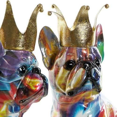 Ukrasna figura DKD Home Decor 18,5 x 11,5 x 23,5 cm Pisana Pas (2 kom.) Cijena