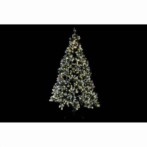 Pom de Crăciun DKD Home Decor Bijela Crvena Zelena PVC Ananas snježno 125 x 125 x 210 cm Cijena