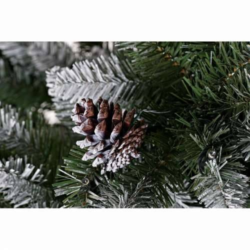 Pom de Crăciun DKD Home Decor Bijela Crvena Zelena PVC Ananas snježno 125 x 125 x 210 cm Cijena
