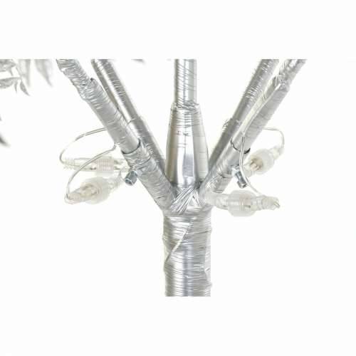 Pom de Crăciun DKD Home Decor Bijela Srebrna Metal Plastika 120 x 120 x 220 cm Cijena