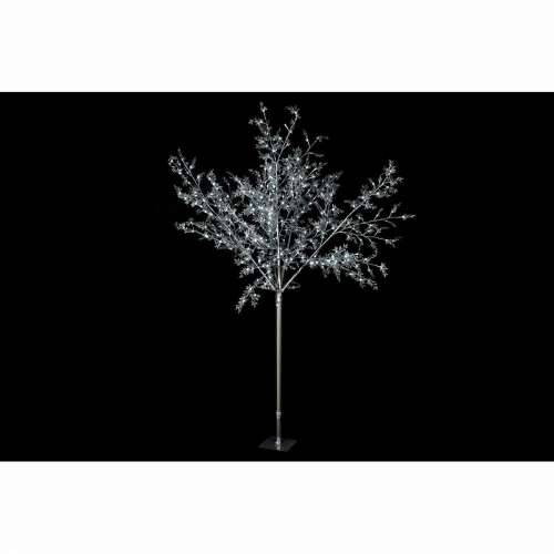 Pom de Crăciun DKD Home Decor Bijela Srebrna Metal Plastika 120 x 120 x 220 cm Cijena