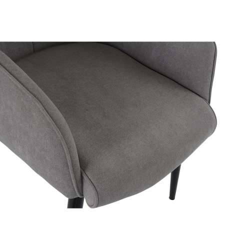 Fotelja DKD Home Decor Crna Siva 69 x 77 x 91 cm Cijena