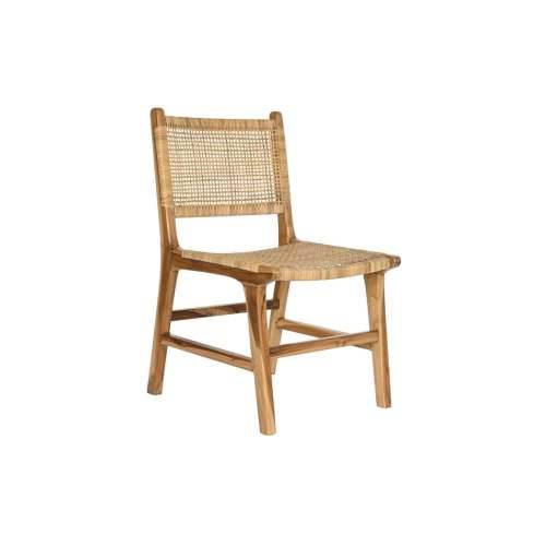 Naslonjač DKD Home Decor 51 x 48 x 86 cm 51 x 54 x 86 cm Prirodno Tikovina Svijetlo smeđi Ratan Cijena