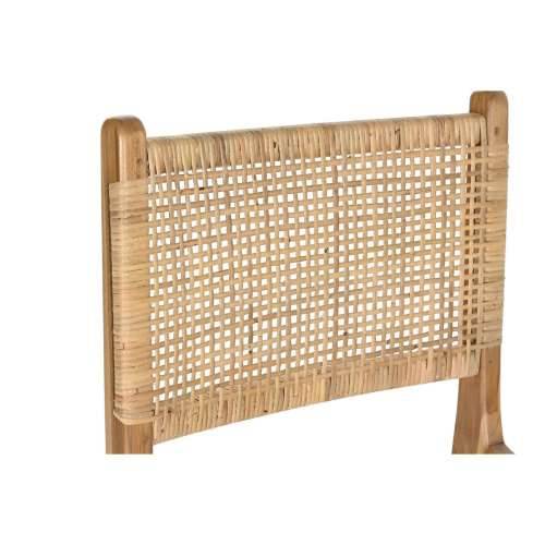 Naslonjač DKD Home Decor 51 x 48 x 86 cm 51 x 54 x 86 cm Prirodno Tikovina Svijetlo smeđi Ratan Cijena