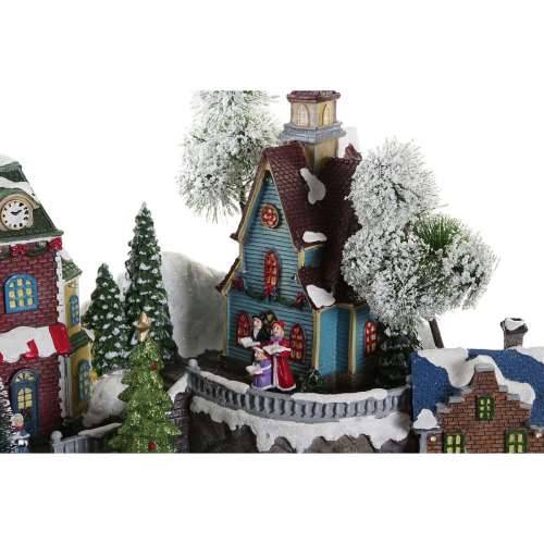 Božićni ukras DKD Home Decor Grad LED Svjetlo Smola PVC (47 x 36 x 34 cm) Cijena
