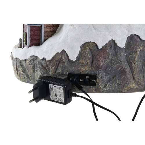 Božićni ukras DKD Home Decor Grad LED Svjetlo Smola PVC (47 x 36 x 34 cm) Cijena