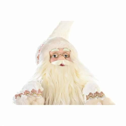 Ukrasna figura DKD Home Decor Djeda Mraz Crăciun Siva Roza Drvo 42 x 22 x 50 cm Cijena