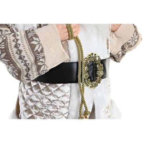 Ukrasi DKD Home Decor Djeda Mraz Siva PVC 45 x 34 x 80 cm Cijena