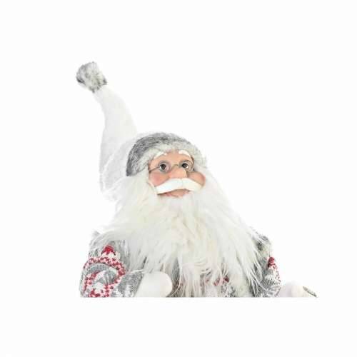 Božićni ukras DKD Home Decor Djeda Mraz Siva Drvo 42 x 22 x 48 cm Cijena