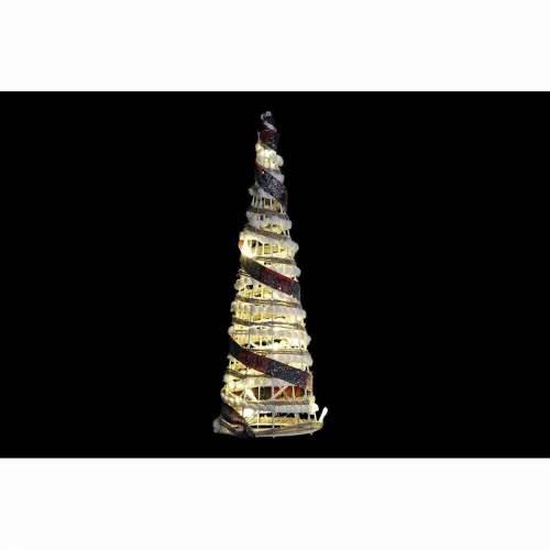 Ukrasi DKD Home Decor Stošci Crăciun LED Bijela Crna Crvena Prirodno Srebrna 20 x 20 x 80 cm (3 Dijelovi) Cijena
