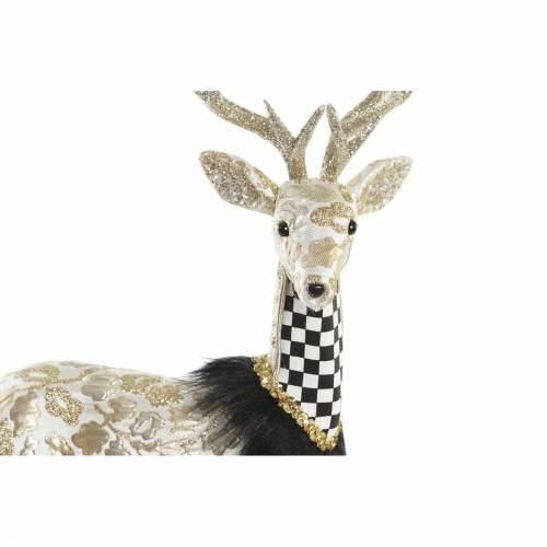 Božićni ukras DKD Home Decor Crna zlatan Sob 35 x 18 x 55 cm Cijena