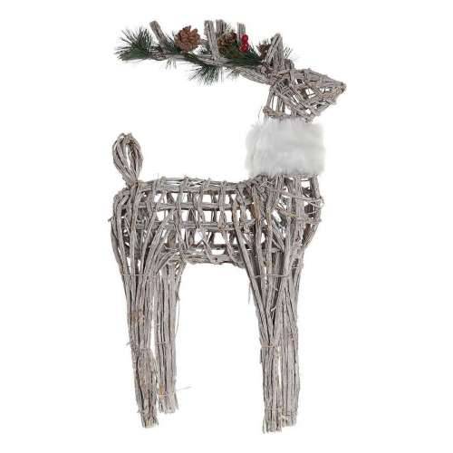 Božićni ukras DKD Home Decor Bijela Sob 33 x 14 x 60 cm Cijena