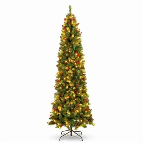 Pom de Crăciun DKD Home Decor Zelena Metal Polietilen 70 x 70 x 210 cm Cijena