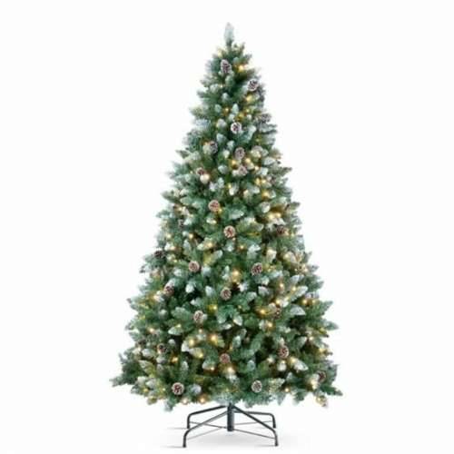 Pom de Crăciun DKD Home Decor Zelena Metal Polietilen 80 x 80 x 150 cm 1 x 1 x 150 cm Cijena