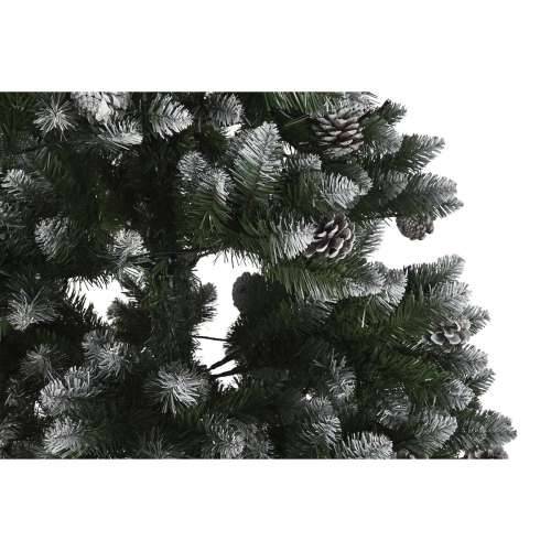 Pom de Crăciun DKD Home Decor LED Svjetlo Zelena Metal Polietilen 130 x 130 x 218 cm Cijena