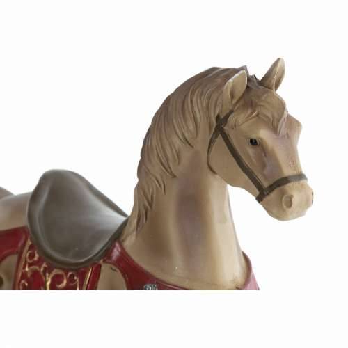 Božićni ukras DKD Home Decor Smeđa Crvena Smola Konj 34 x 10 x 32 cm (3 kom.) Cijena