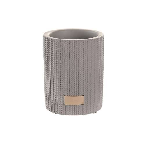 Čaša DKD Home Decor Siva Cement 8 x 8 x 10 cm Cijena