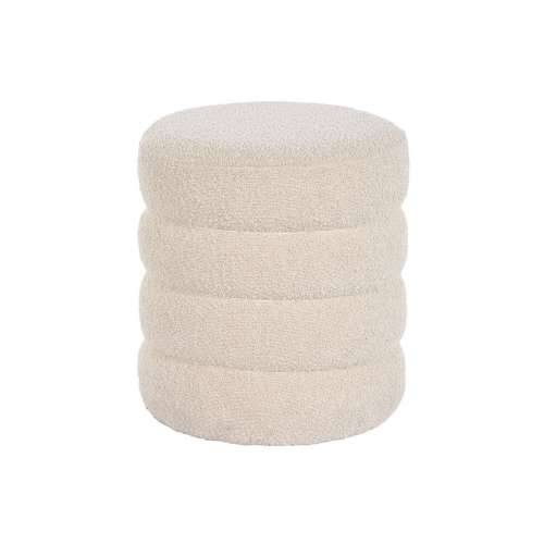 Naslonjač za Noge DKD Home Decor Bijela Drvo MDF moderan 43 x 43 x 47 cm Cijena